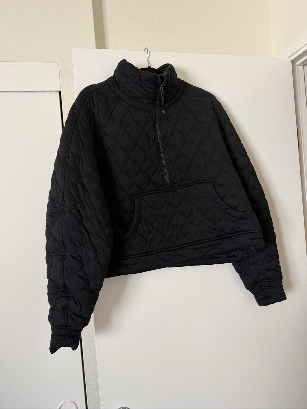 Lululemon Scuba Quilted Half Zip Jacket